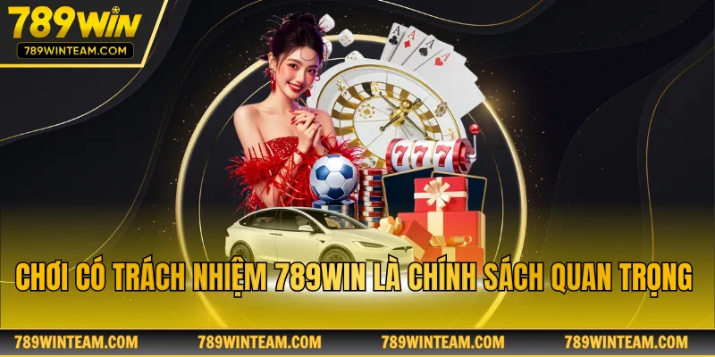 Chơi có trách nhiệm 789win là chính sách quan trọng